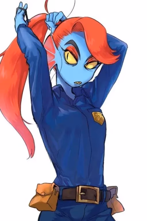Undyne - Smitten Cop 
