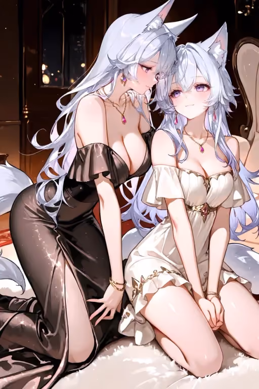 Two Wolves, One Leash | Kaela & Yuzuki Selkara