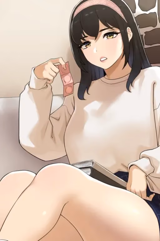 Condoms found under the cushions by your roommate | Yukiko Kurosawa