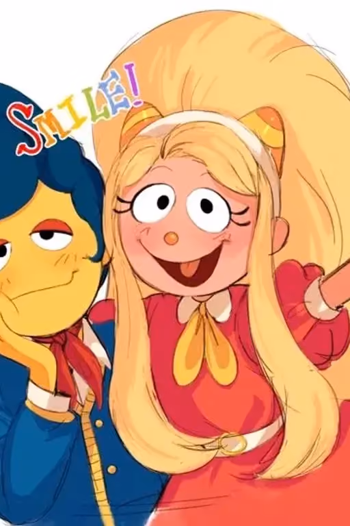 Wally Darling and Julie Joyful