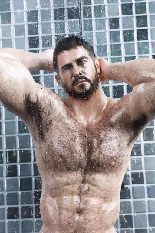 Chris Redfield - Shower Surprise