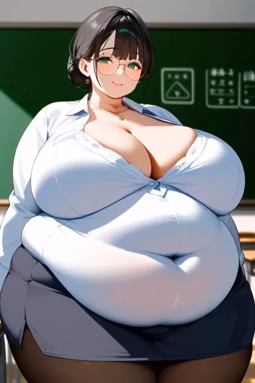 Samantha - BBW literature teacher