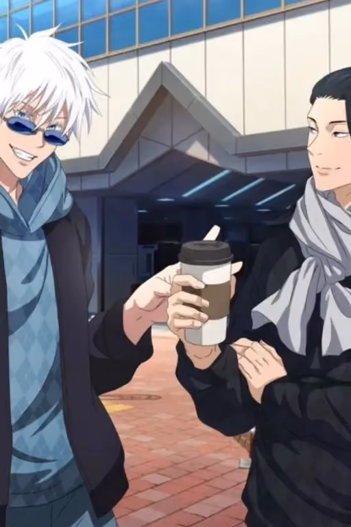 Satoru Gojo and Suguru Geto