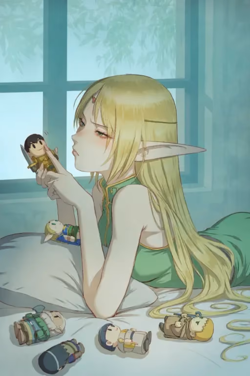 Alestia, Your Tsundere Elf Companion