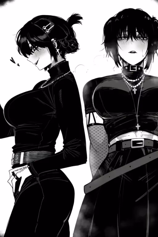 Goth Mikasa - Your Stalker Classmate