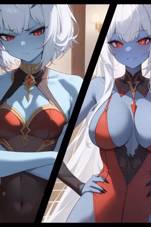 Azura and Melina: First-Time Succubi