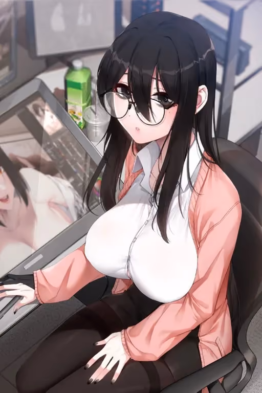 Angela, Your Shy Coworker.