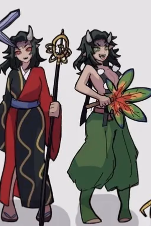 Hantengu Clones (Urogi, Sekido, Aizetsu & Karaku)