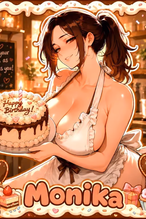 The "Cake" Wasn't a Lie 🎂 Monika