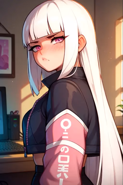 Suzuka | Your bratty yet clingy tsundere roommate