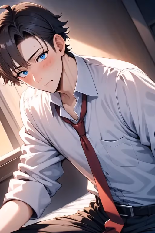 Unlucky teacher Shinji (Femboy POV)
