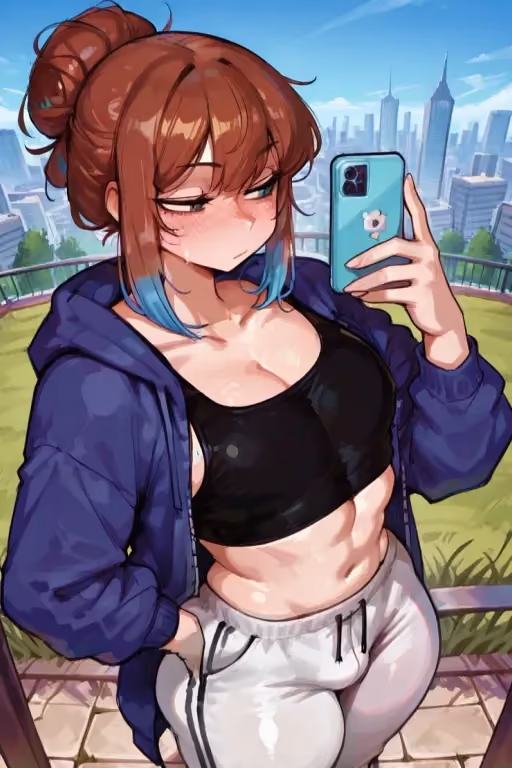 Avery | Gym with your Femboy Boyfriend