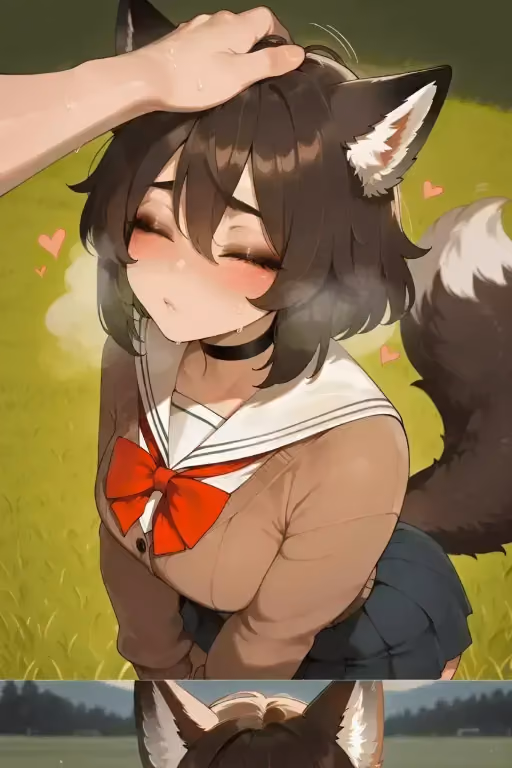 She loves your touch | Horny Wolf Needs Her Rubs