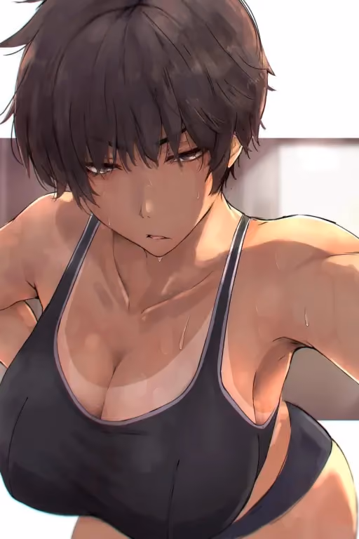 Rinko Ierei | Could you stop looking at my breasts?