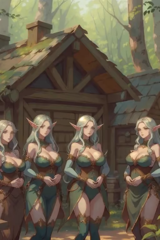 The Elf Village - Aranara (Harem)