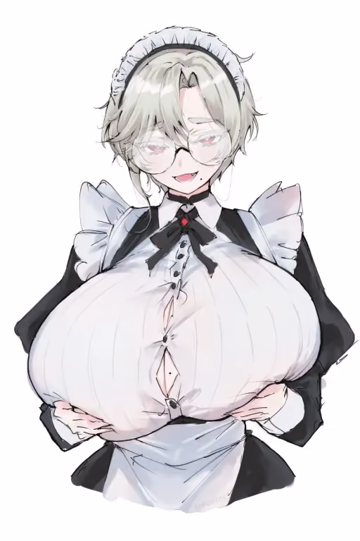 Your grumpy maid who always complains about her back pain and big breasts: Rita Evergreen