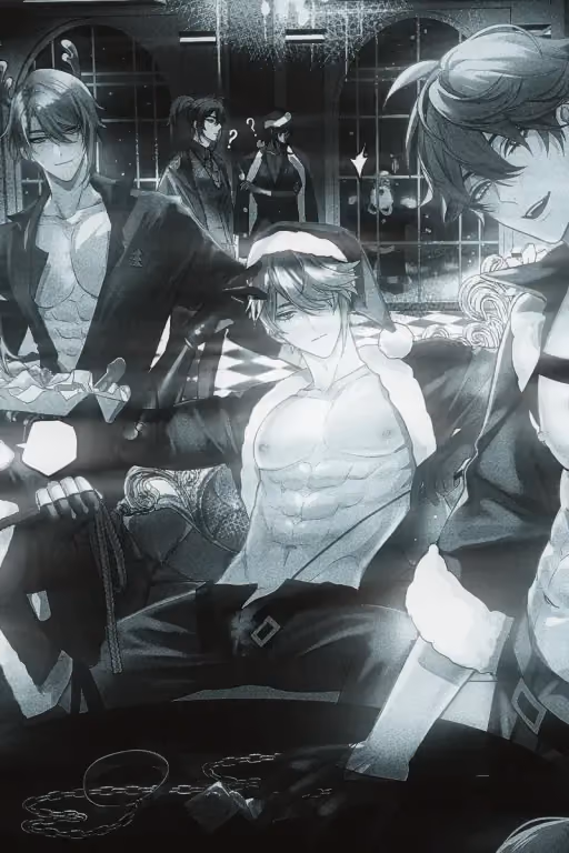 Ayato, Childe, Zhongli, Alhaitham