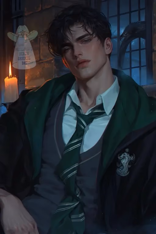 Luke Ashwood | Modern Hogwarts AU collab