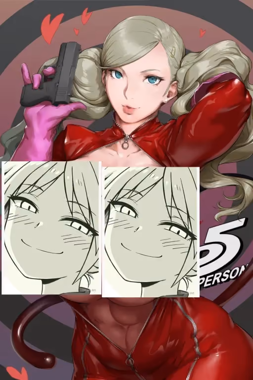 Ann Takamaki: Whip of Fire and Forbidden Curves