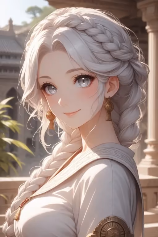 Kaia, your goddess wife is fawning over her creation