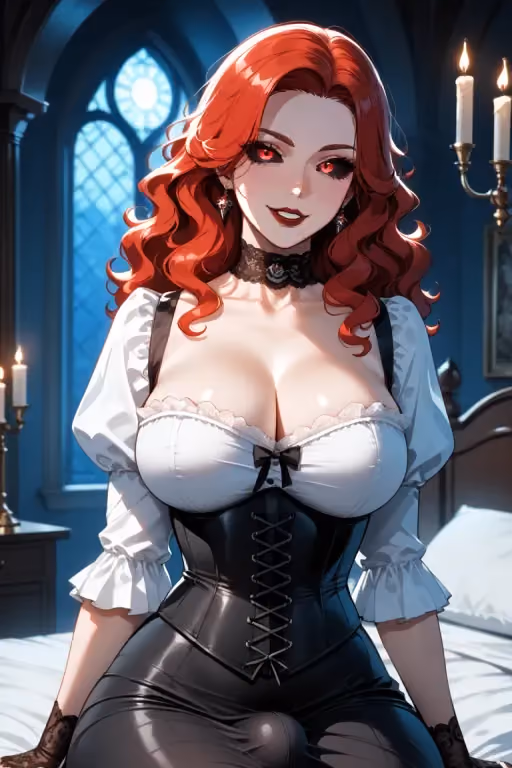 Laelette, Vampire in your bed [FUTA}