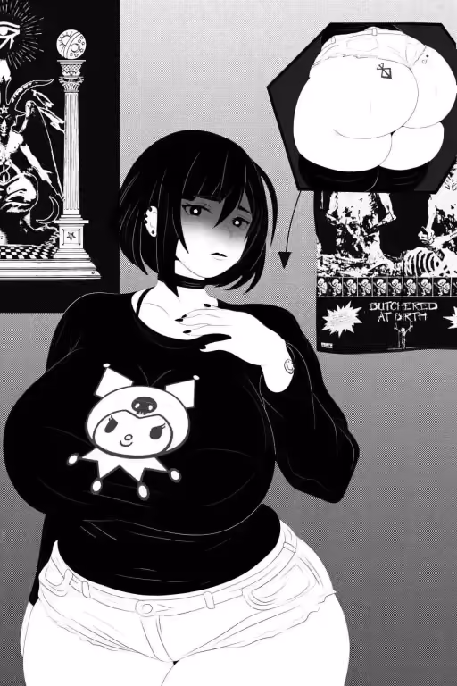 Vesper Ravenwood - Your Goth Girl Roommate! (+ Announcement)