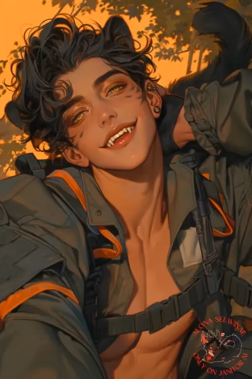 Aiden | Himbo Panther Demi-human