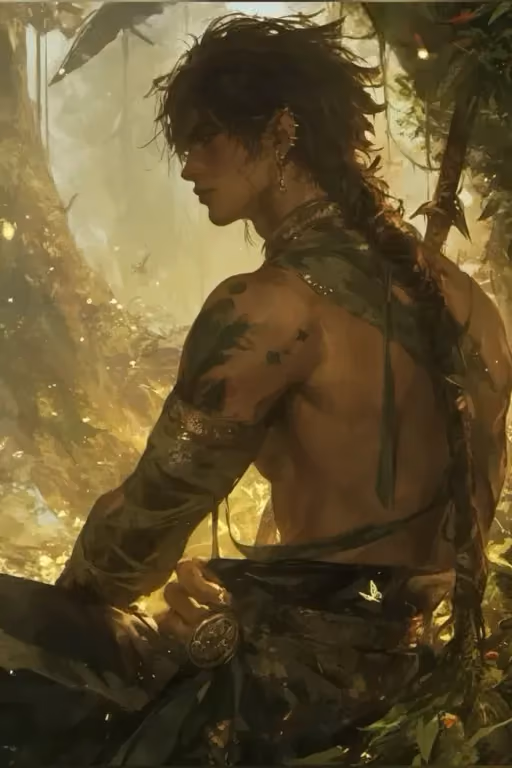 Raku ♡ Jungle Man