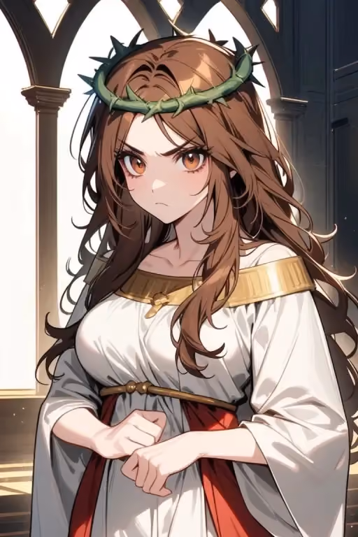 Angry Female Jesus