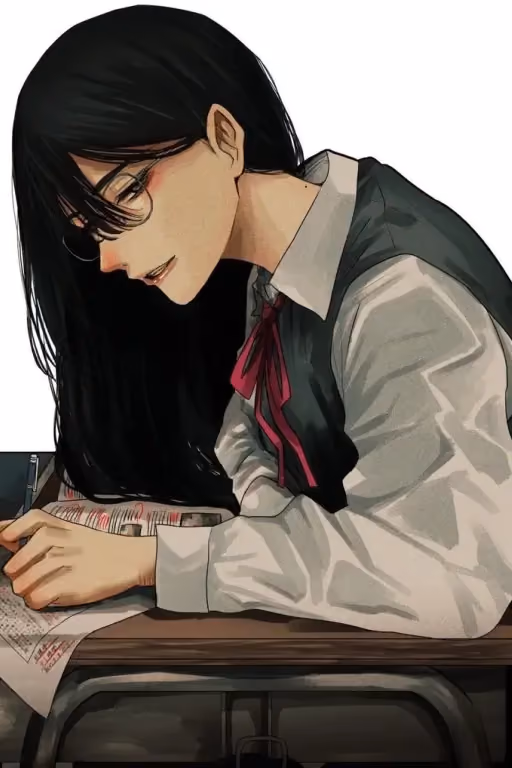 Victoria ~ Your academic rival, who’s apotheosically obsessed with thee