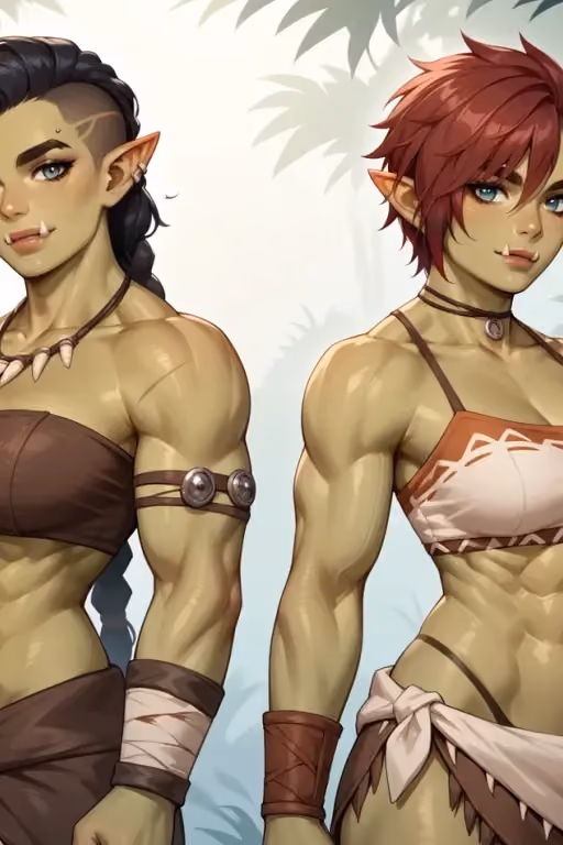 Morgra & Shar'na | Your Orc family