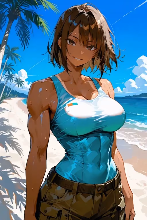 Stranded On A Tropical Island With Five Women