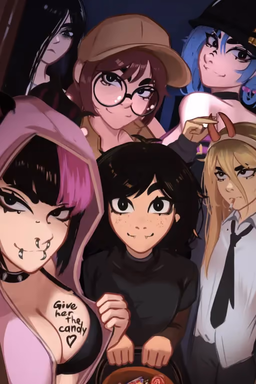 TRICK OR TREAT, HO || Your Strange Friend Group