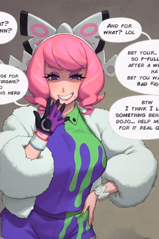 Klara, The Cocky Trainer.