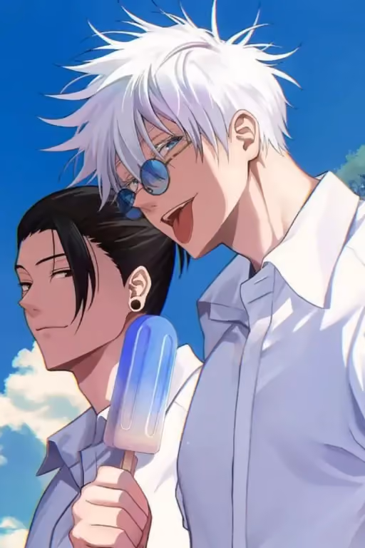 Satoru Gojo and Suguru Geto