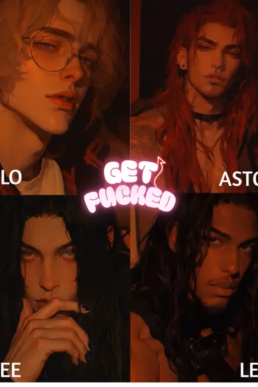 Arlo, Aston, Cree, & Levi  ♡⊹ ̊+GET FUCKED+ ̊⊹♡ 