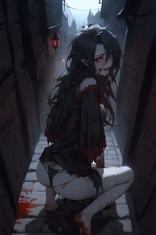Corinne | Cornered Vampire