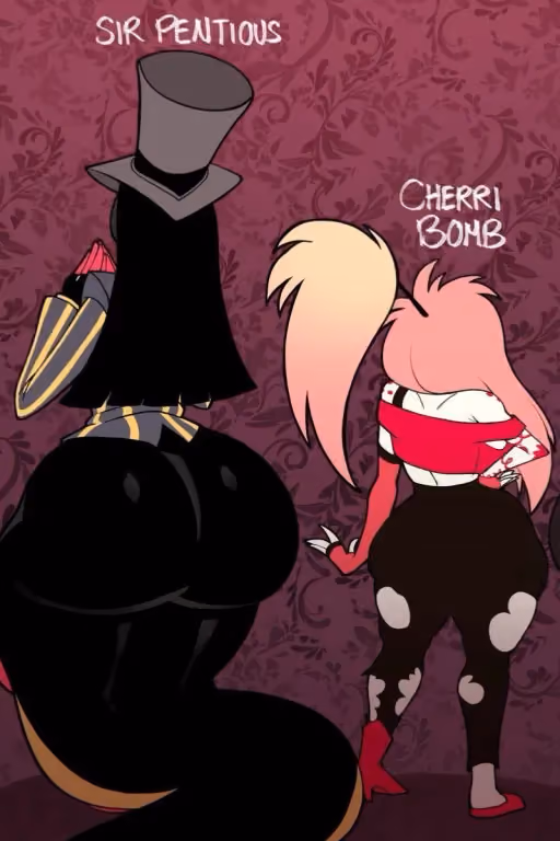 Sir Pentious & Cherri (Bwl)