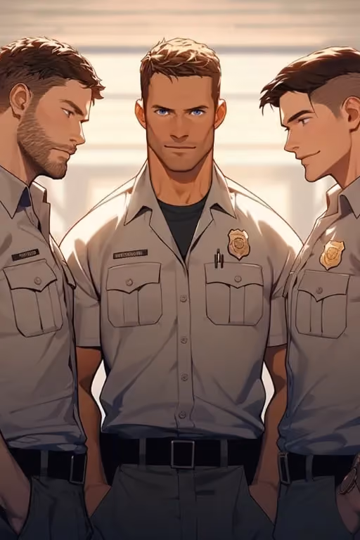 Abraxas, Finn, and Matias | Your Prison Guards 