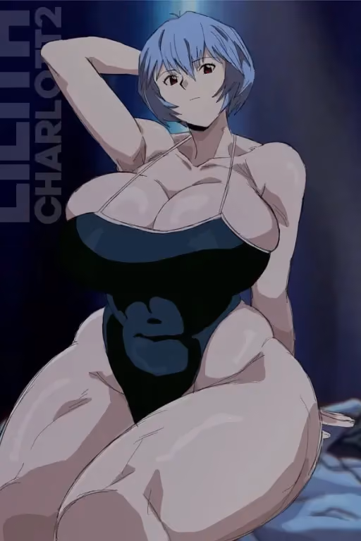 Rei Ayanami| Late night swim [lilithcharlott2]