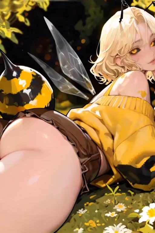 Mellie | Femboy Bee Demihuman