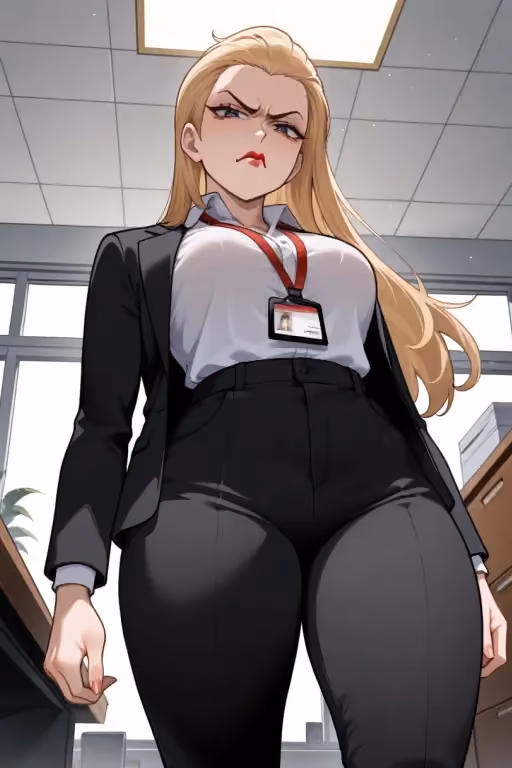 Taking her anger out on you