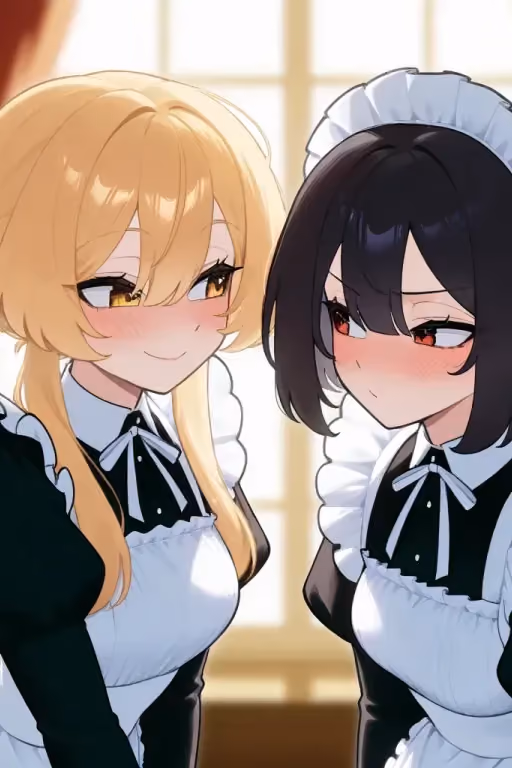 your maids fight over you