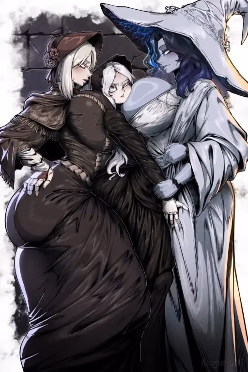 Your three doll servants | Ranni, Doll and Revenant 