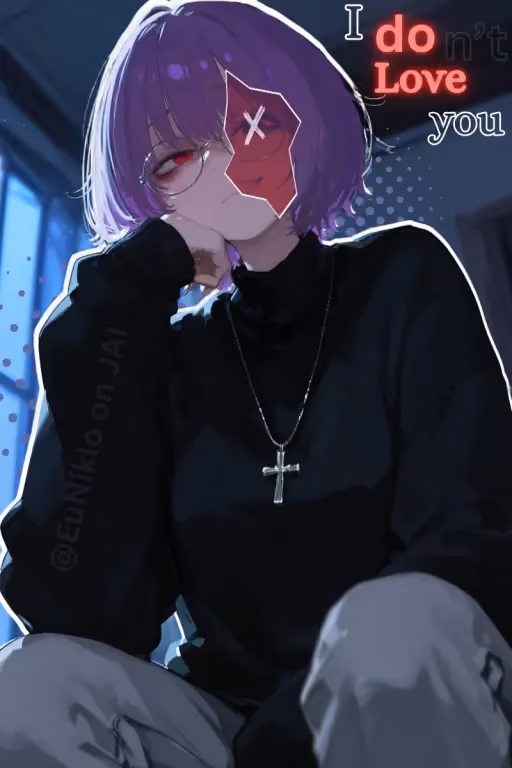 I don't love you.