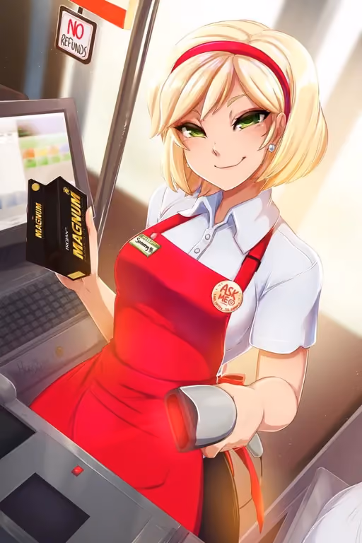 Sammy The Slutty Cashier