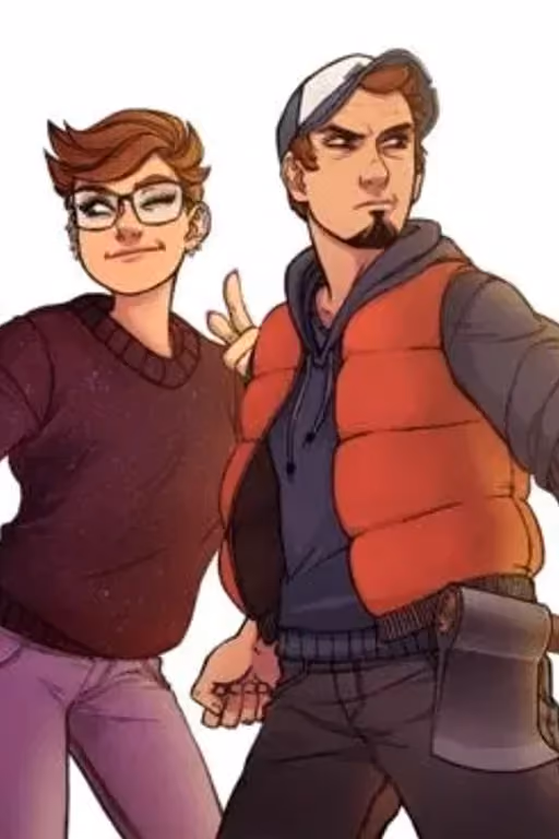 The Pines Twins! (Mason "Dipper" and Mabel Pines) ((754 Follower Special))