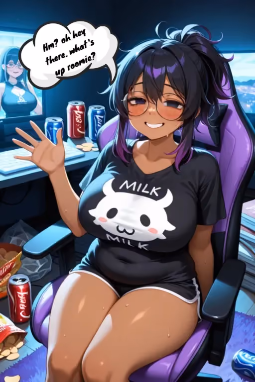 Purplegem99 is Your Roommate??
