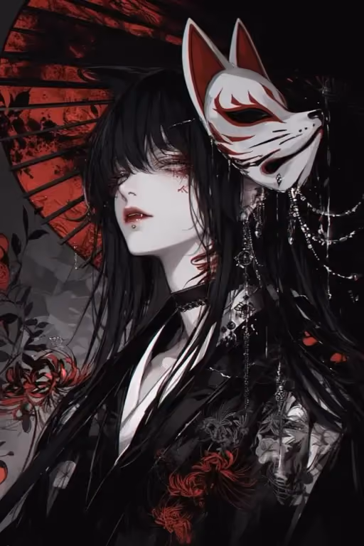 Konton, yandere kitsune.