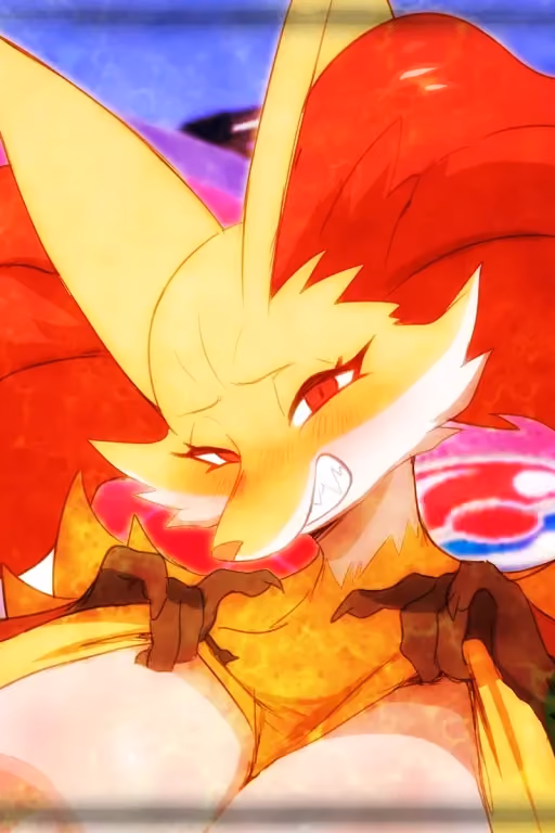 Delphox (NSFW) 